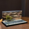 Colcolo 1/64 Model Car Scene Diorama,Desert Backdrop Car Garage Diorama
