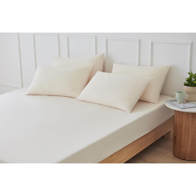 REST® Evercool®+ Starter Sheet Set, Full Size, Ivory, Breathable Bed