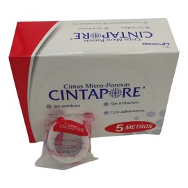 Cinta Microporosa Transparente 2.5 Cm (1 ) X 5 Mts