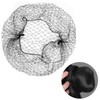 100pcs 20inch Hair Nets Invisible Elastic Edge Mesh Hairnets Nylon