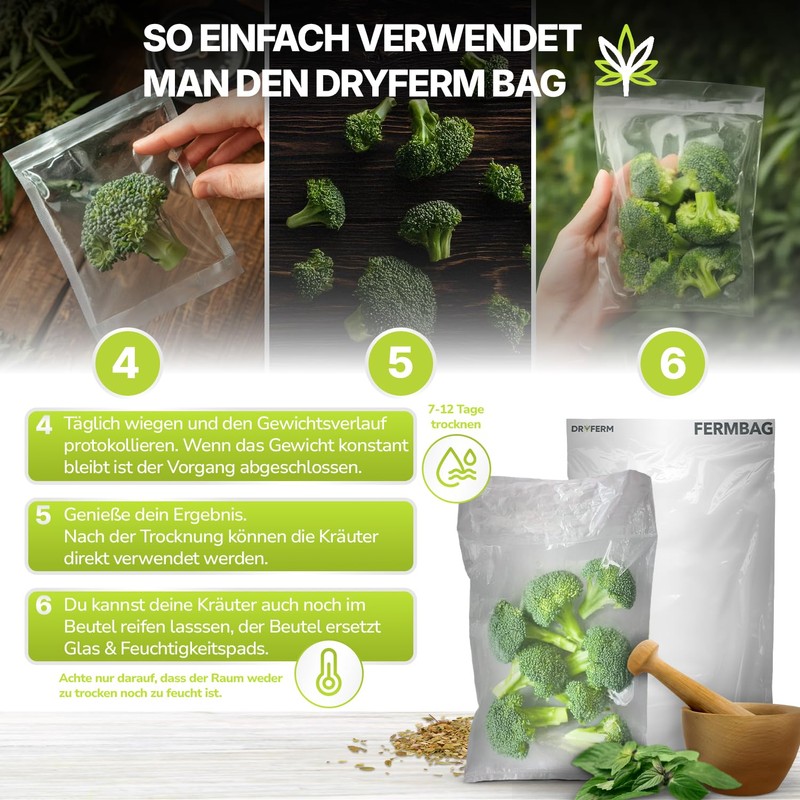 Dschinni DryFerm - Revolutionary Dry Bag Ripening & Drying Bag