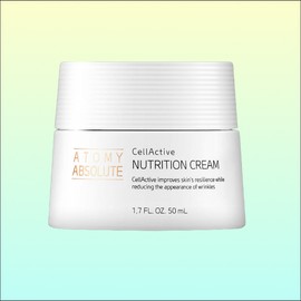 Atomy Absolute Cellactive Nutrition Cream 50ml Moisturizing Cream Elasticity Care Skin Nutrition Face Cream / 애터미 앱솔루트 셀랙티브 영양크림 50ml 보습크림 탄력케어 피부영양 페이스크림