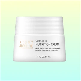 Atomy Absolute Cellactive Nutrition Cream 50ml Moisturizing Cream Elasticity Care Skin Nutrition Face Cream / 애터미 앱솔루트 셀랙티브 영양크림 50ml 보습크림 탄력케어 피부영양 페이스크림