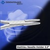 OdontoMed2011 Mathieu Ligature Elastic Placing Plier 5.5" Needle Holder Stainless