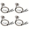 OTTFF 4Pcs 2mm x 6.5 ft Ceiling Sign Hanger Advertising