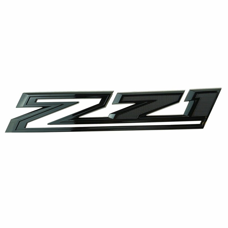 2X Large Size Z71 RH LH Side Fender Emblem Nameplate