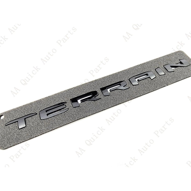 GMC 5PC Gloss Black Door Rear Tailgate Terrain SLT Letter