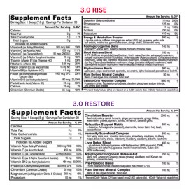 Youngevity 3.0 Rise & 3.0 Restore / 30 Servings