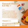 Doctor's BEST Vitamin K2 MK7 with MenaQ7 60 Count Supports