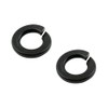 POSH M8 900038-K2 Motorcycle Spring Washer, Stainless Steel, Black, 2
