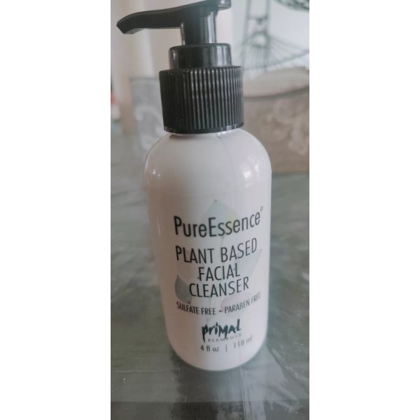 Pure Essence Plant Based Facial Cleanser, 4fl.oz, - Primal Elements