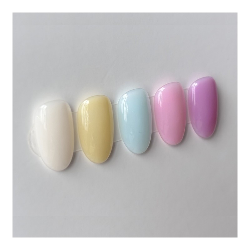 Fresh Syrup Glossy Handmade Nail Tips, Paddy Tips - Oval-Short
