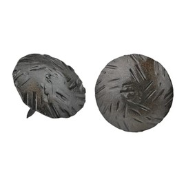 10 Pack 1.25 Inch Clavos Decorative Nails Sealed Unfinished Shutter Fasteners Ornamental Nails Tacks Decorative Nail Heads Exterior Window Shutters Faux Wood Beams Frontera Borderland Rustic Hard