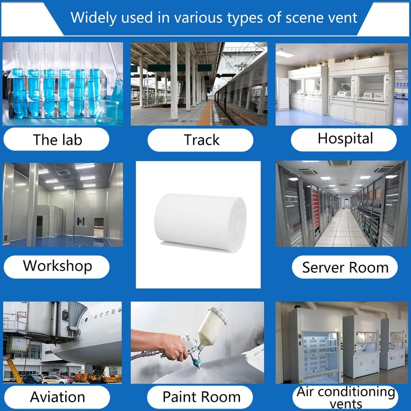 Filter for air conditioners, polyester filter roll, foam for air
