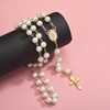 Jiali Q 60pcs Rosary Making Kit, Gold Tone Religious Jewelry
