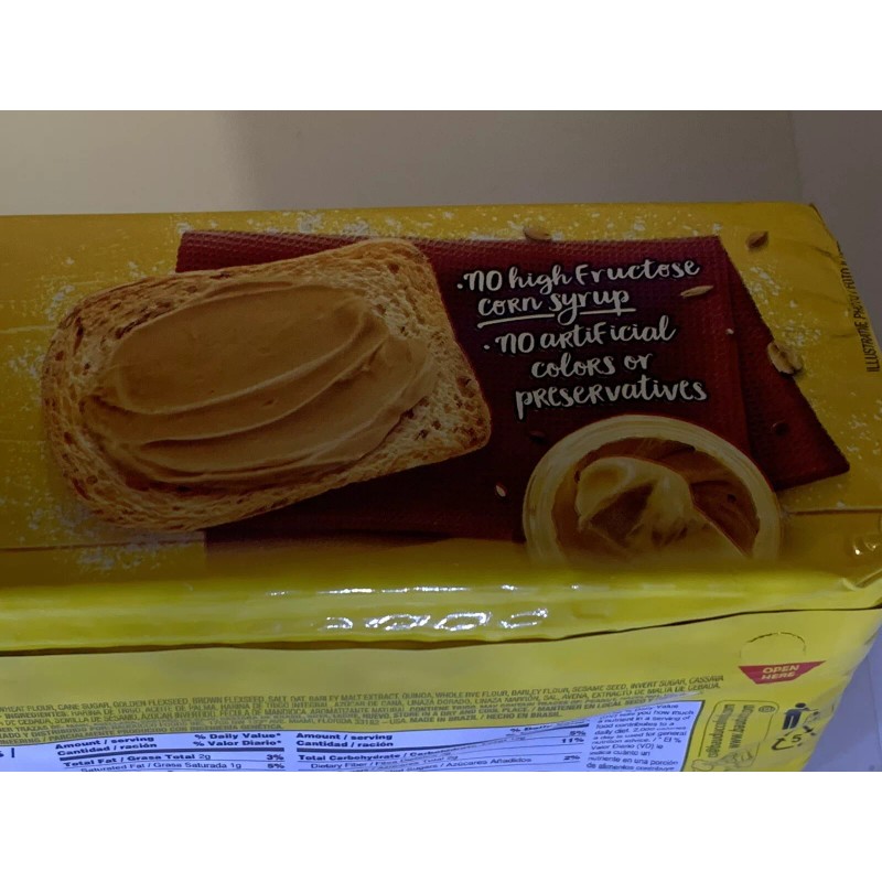 Bauducco TOAST crispbread - Original, Multigrain, Whole Wheat - 5.1oz