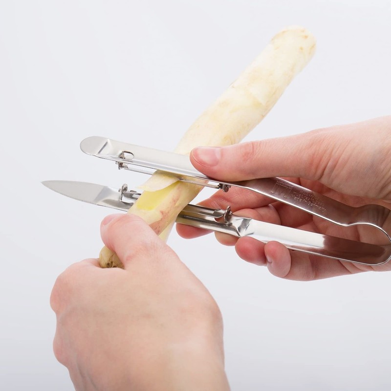 Westmark Asparagus Peeler with 2 Replacement Blades, Monopol Edition, Asparago