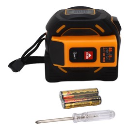 Laser Tape Measure High Accuracy ABS Housing Manganese Steel Digital Laser Measuring Tool for Construction 40m