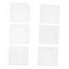 Tofficu Quilting Stencil Set 6pcs Quilting Templates for DIY Craft