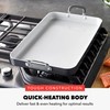 GreenPan x Bobby Flay 18" x 11" Nonstick Double Burner