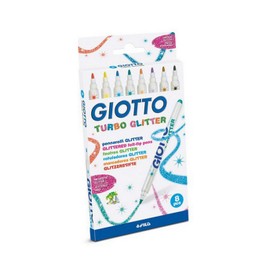 Turbo Giotto Glitter 8 Colour 4258 x10