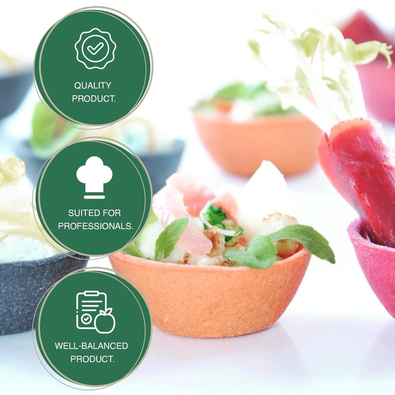 CROC'IN - Fuchsia Mini Tart Shells - Edible Appetizer Or
