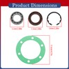 Thomletha Rear Axle Bearing Replacement for Kawasaki Mule 2510 KAF620A