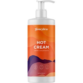 Premium Hot Cream Workout Enhancer - Ultra Moisturizing Cellulite Cream for Thighs and Belly with Camphor Oil and Shea Butter - Firming Body Lotion for Women and Men with Essential Oils - 355mL