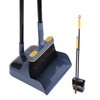 JEHONN Broom and Dustpan Set for Home, 54 Inches Long