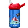 Eddy+ Kids BPA-Free Water Bottle with Straw, 14oz, Octo Pirate