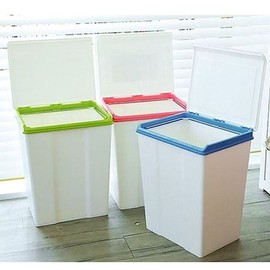 Livinbox 28L Waste Bin (Cleaning Supplies) Household Goods Blue