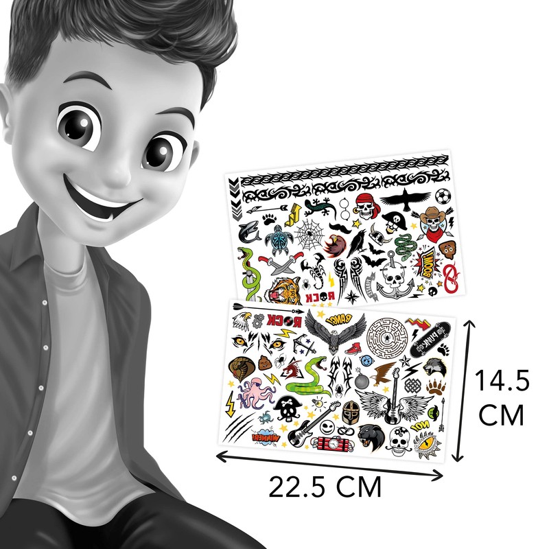 BUKI France TA006 75 Washable Tattoos