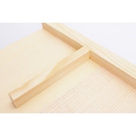 Ichihara Woodworkshop Komabeat, Buckwheat Noodles, Large, 9.8 x 11.8 inches (25 x 30 cm)