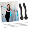 WOONEKY 2pcs Fitness Elastic Training Resistance Band with Door Anchor