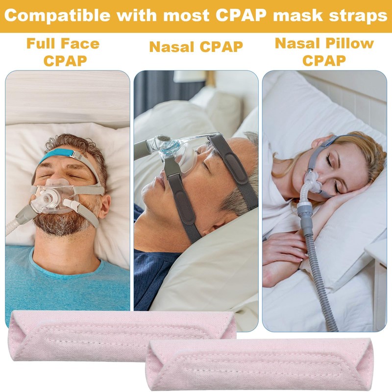 Beautyflier 2 Pack CPAP Strap Covers, Universal and Reusable CPAP