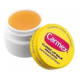 Bálsamo Labial Carmex Clásico de 7 g para Labios Hidratados y Protegidos                                                                              
