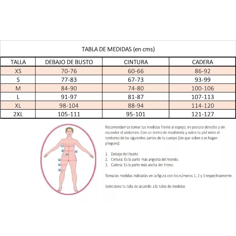 Diva Faja Colombiana Reductora Strapless Post-parto Lipo