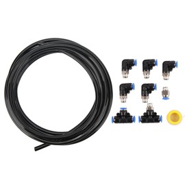 Vacuum Fitting Kit Push to Connect Fittings for Turbocharged Vehicles with Single Wastegate