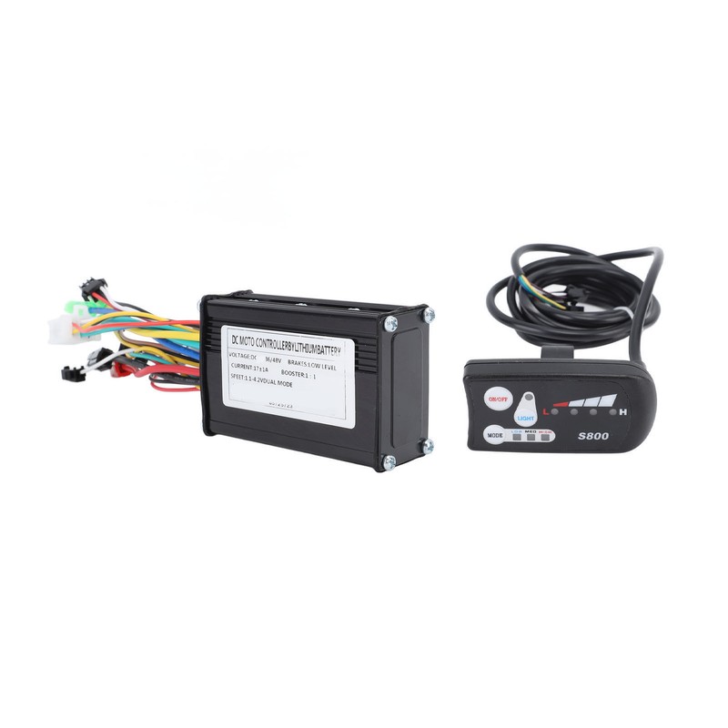 Electric Bike Controller Kit 17A 3 Modes Speed Controller 22.2mm
