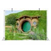 BELECO 2.1x1.5m Fabric Hobbit Cave Backdrop for Photography Matamata Rural