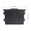 Compartiment Rangement 1 Din,Car Radio Storage Box,Single Din Storage,Automotive Cd