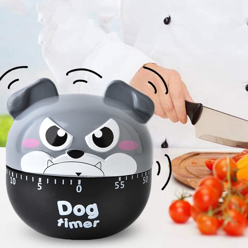 Kitchen Mechanical Timer, Egg Timer, Funny Timer, Manual Timer, Used