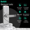 Pionevox Keyless Entry Keypad Door Lock with Handle-Digital Smartcode for