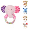 Lorelli Baby Rattle Plush Toy 13 cm Rattle Ring Grasping