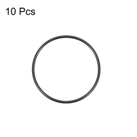 sourcing map Nitrile Rubber O-Rings 37mm OD 34mm ID 1.5mm Width, Metric Nitrile Rubber Sealing Gasket for Automotive Machine Plumbing, Pack of 10