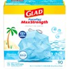 Glad Tall Kitchen Trash Bags 13 Gallon, MaxStrength Beachside Breeze