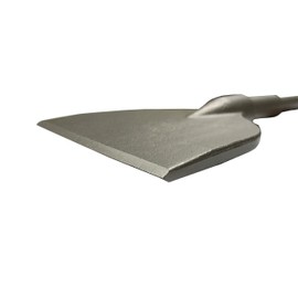 5" Wide Asphalt Cutter - 19.5" Spline or Rotary Shank - Champion Chisel - HEAVY DUTY for Concrete and Stone Removal/Steel Alloy Tempered for Superior Impact Performance & Heat Resistance