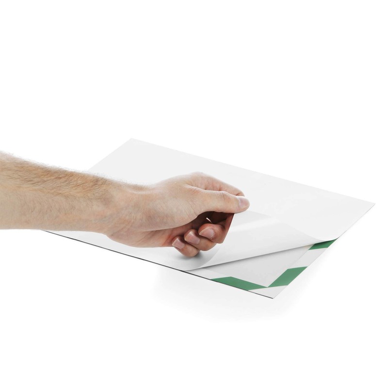 Durable Duraframe Security A4 Info Frame, Green/White (Pack of 2)