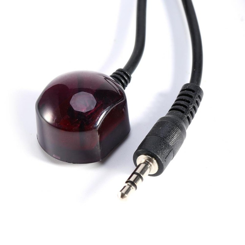 IR Remote Control Extension Repeater Cable with LED Indicator for