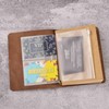 Refillable Leather A5 A6 Travelers Notebook Cover with Inner Pockets,5